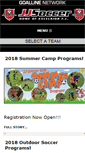Mobile Screenshot of jjsoccer.ca